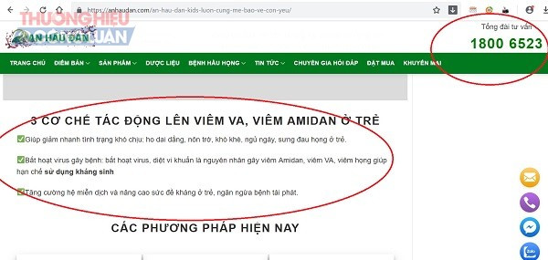 An Hầu Đan quảng cáo như thuốc chữa bệnh?( Kỳ 2) - Hình 3