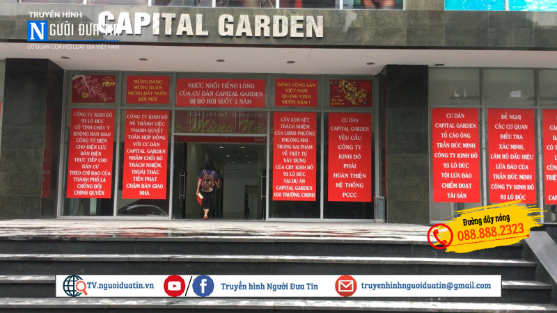 Pháp luật - Chung cư CAPITAL GARDEN 102 Trường Chinh, Hà Nội: Tiềm ẩn nguy cơ cháy nổ