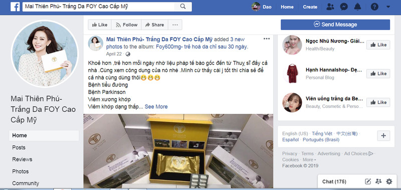 “Tien duoc” trang da FOY luu hanh “chui” ban ram ro o Viet Nam-Hinh-2