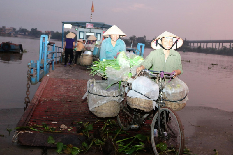 HÌnh ảnh bến phà Bính Hải Phòng những ngày cuối cùng - Ảnh 1.