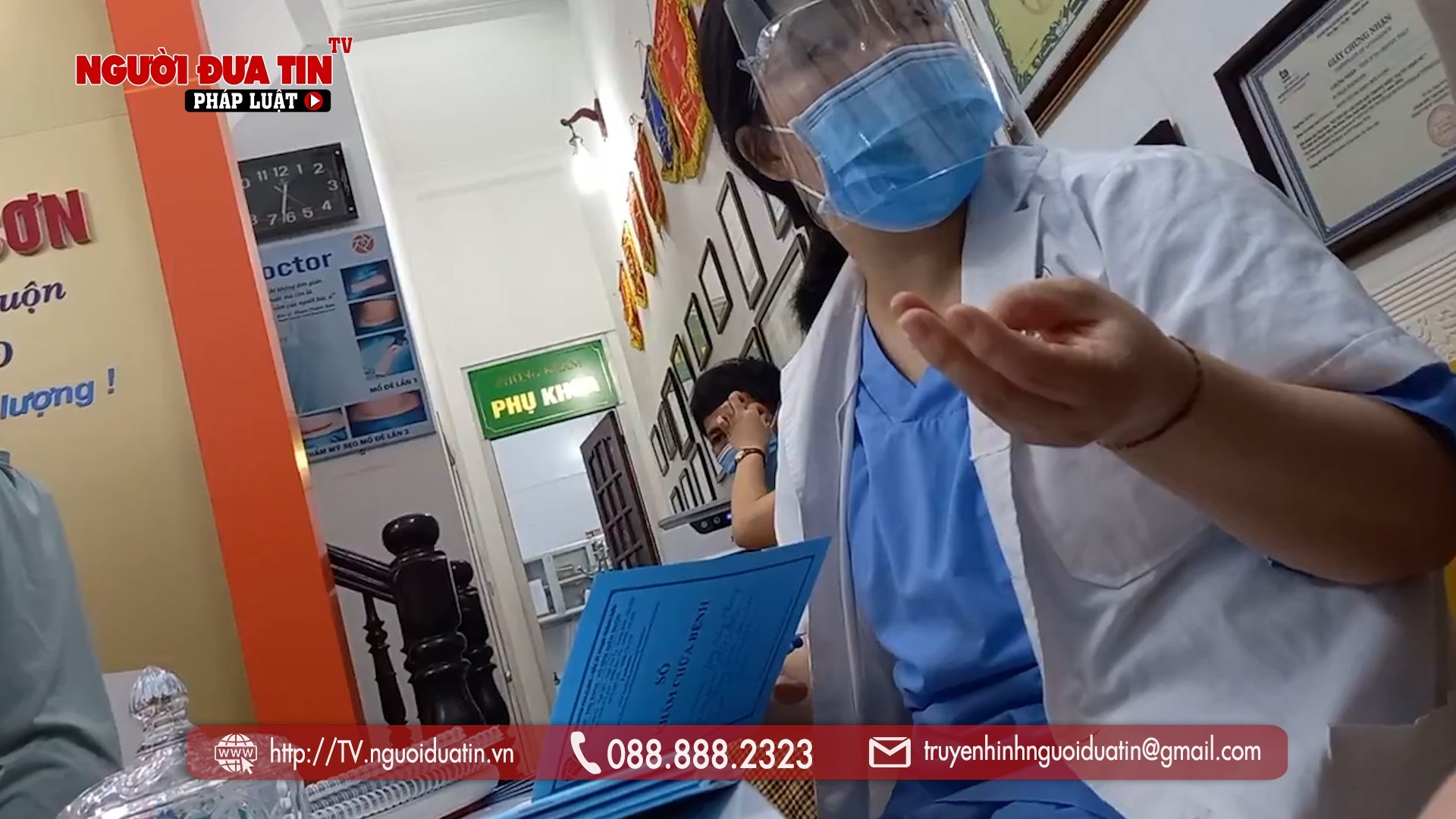 (Bài 5): Phòng khám phụ sản vi phạm Luật an toàn thực phẩm