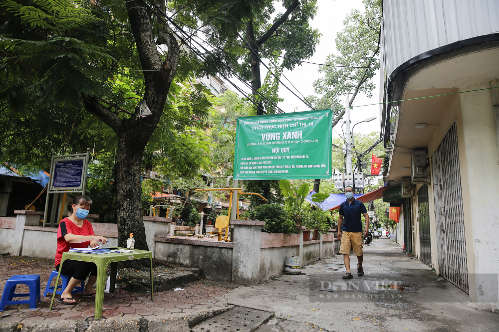 Hà Nội: Nhiều chung cư, khu tập thể thiết lập "vùng xanh" để bảo vệ cư dân trước dịch Covid-19