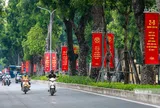 Hà Nội trang hoàng chào mừng 81 năm Quốc khánh 2/9