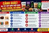 Cảnh giác ma túy “đội lốt” bánh kẹo, nước uống và thuốc lá điện tử