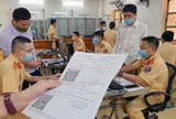 Hà Nội: Những giấy đi đường kèm mã QR Code đầu tiên được cấp tại Phòng CSGT
