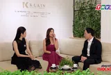 Diễn viên Thúy Diễm trò chuyện cùng bác sĩ Khải về cấy mỡ má