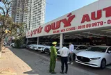 Hà Nội: Công an phường Dịch Vọng ra quân lập lại trật tự đô thị và an toàn giao thông