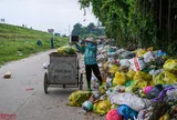 Huyện Mê Linh tiếp tục né tránh trách nhiệm trong vụ rác thải sinh hoạt từ khu cách ly Hạ Lôi