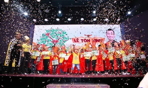 Tưng bừng lễ tôn vinh TOP 50 Thiếu niên lĩnh hội hạt giống Vườn Tâm Hồn