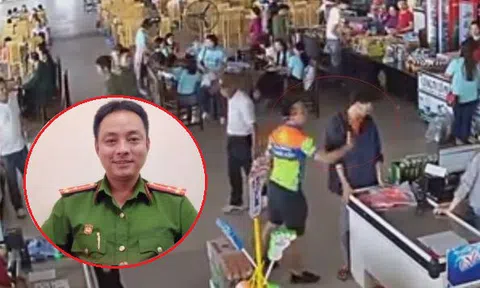 Cho ra khỏi ngành Thượng uý Nguyễn Xô Việt ném xúc xích, tát nhân viên bán hàng