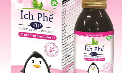 Yêu cầu dừng lưu thông, thu hồi toàn bộ sản phẩm Ích phế NTP