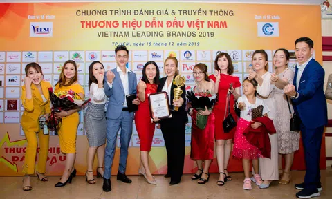 Eva Beauty lọt Top 10 thương hiệu dẫn đầu Việt Nam 2019