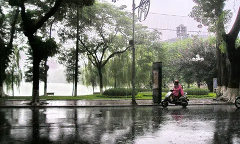 Không khí lạnh gây mưa ở Bắc Bộ và thủ đô Hà Nội từ đêm 18/12