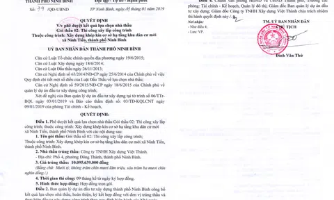 Thành phố Ninh Bình – Bài 1: Sử dụng, quản lý nguồn vốn đầu tư công có lãng phí?