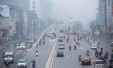 Không khí Hà Nội lại ô nhiễm nặng, ở mức rất có hại cho sức khỏe