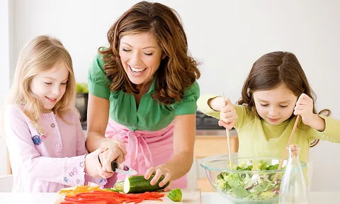 Cùng lên ý tưởng cho thực đơn ăn chay của trẻ