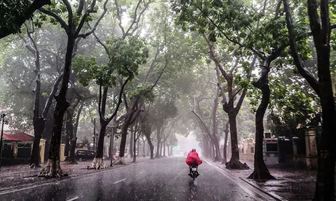 Bắc bộ sáng và đêm có mưa phùn, trưa chiều trời nắng