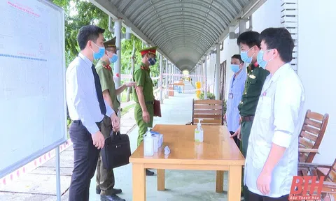 Công an thị xã Nghi Sơn tăng cường các biện pháp phòng, chống dịch COVID-19