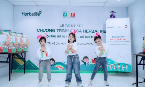 Herbalife Việt Nam tiếp tục triển khai chương trình Casa Herbalife giai đoạn 2025-2026 hỗ trợ bữa ăn dinh dưỡng hằng ngày cho hơn 3.000 người có hoàn cảnh khó khăn