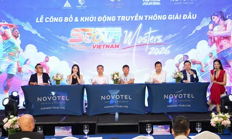 STour Pickleball Vietnam Masters 2026: Thúc đẩy phong trào rèn luyện sức khỏe