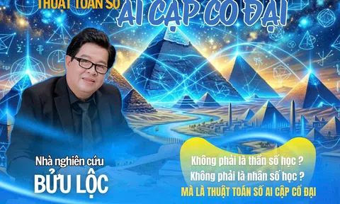 Nhà nghiên cứu Bửu Lộc đưa thuật toán số Ai Cập cổ đại đến gần với giới trẻ qua buổi talkshow tại TP.HCM