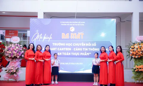 Công nghệ số vào trường học: Tăng kiểm soát, bảo vệ bữa ăn học sinh