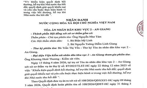 Điều mong mỏi phía sau hành trình khai khẩn