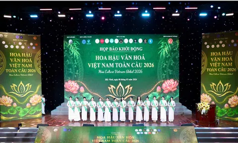 Tôn vinh vẻ đẹp di sản văn hóa tại cuộc thi “Hoa hậu Văn hóa Việt Nam Toàn cầu 2026”