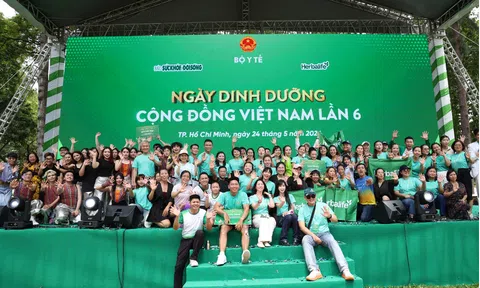 Herbalife Việt Nam đồng hành cùng Báo Sức khỏe và Đời sống tổ chức Ngày Dinh Dưỡng Cộng Đồng Việt Nam lần 6 tại TP.HCM nhằm lan tỏa lối sống lành mạnh