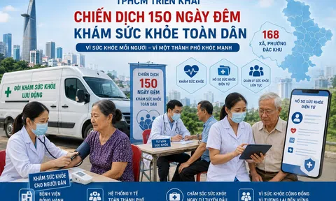 TPHCM phát động chiến dịch 150 ngày đêm khám sức khỏe toàn dân, huy động toàn hệ thống y tế