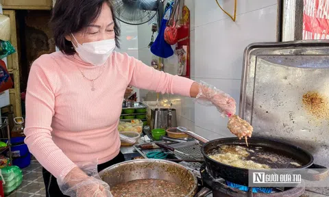 Cận cảnh quá trình làm món "đậm chất thu Hà Nội"
