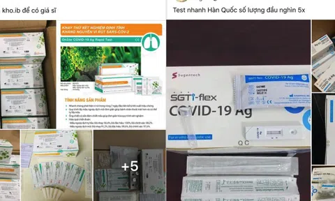 Lật tẩy chiêu trò lợi dụng “đại dịch”, rao bán test Covid-19 trái luật và những góc khuất - Bài 1