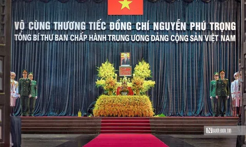 Xúc động những dòng ghi sổ tang Tổng Bí thư Nguyễn Phú Trọng