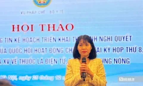 Cấm thuốc lá điện tử từ 2025: Bộ Y tế có kế hoạch hành động thế nào?