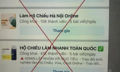 Cảnh giác trước chiêu trò hỗ trợ làm "hộ chiếu, visa nhanh" trên mạng xã hội