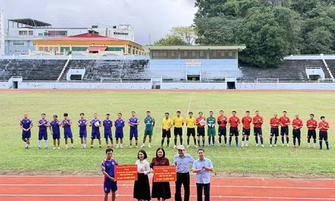 Liên đoàn Bóng đá tỉnh Lạng Sơn tổ chức giao lưu bóng đá, lan tỏa tinh thần thể thao và thiện nguyện