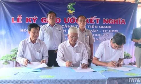 Hội Sinh vật cảnh tỉnh ký kết giao ước kết nghĩa