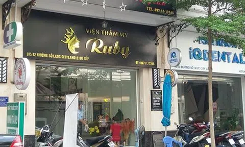 Làm đẹp tại Thẩm mỹ viện Ruby: May nhờ, rủi chịu