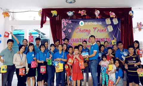 Thế Giới Điện Giải mang Trung thu ấm áp đến với các trẻ em khuyết tật