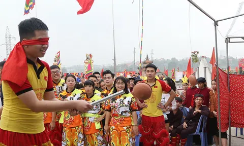 Phú Thọ: Nét đẹp văn hóa của trò chơi dân gian trong Lễ hội Đền Hùng