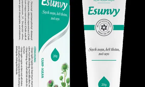 Thu hồi kem ngừa mụn Esunvy, kem chống nắng Q - Collagen