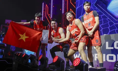 Đội tuyển bóng rổ thể chất số Việt Nam vô địch Games of the Future 2024