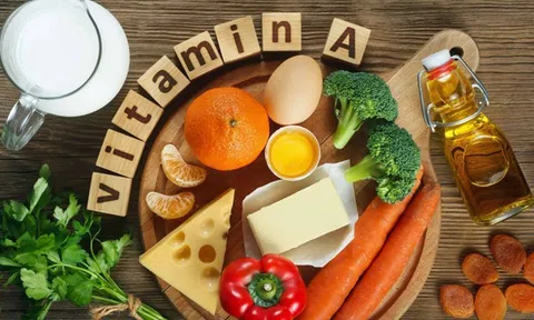 Những thực phẩm chứa nhiều vitamin A