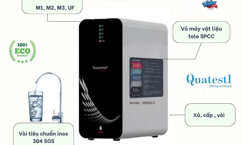 Máy lọc nước Suzumo, “Người” đồng hành bảo vệ sức khỏe gia đình bạn