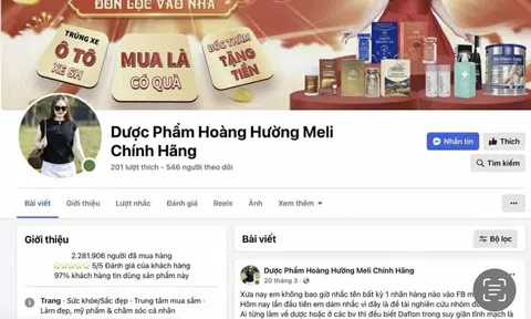 'Dược phẩm Hoàng Hường Meli chính hãng' bị Bộ Y tế đề nghị xử lý vi phạm