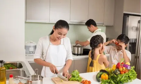 Bữa ăn gia đình - Nơi nuôi dưỡng sự gắn bó, thấu hiểu