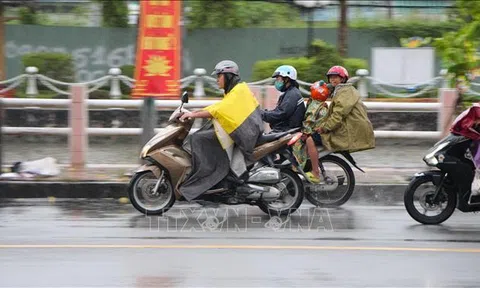 Miền Bắc mưa lớn do ảnh hưởng của bão số 7