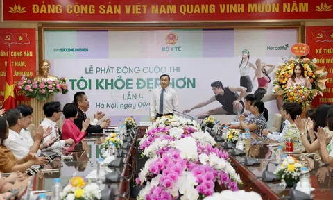 Herbalife Việt Nam đồng hành cùng Báo Sức khỏe và Đời sống tổ chức Cuộc thi “Tôi Khỏe Đẹp Hơn” năm thứ tư liên tiếp để khuyến khích lối sống năng động lành mạnh