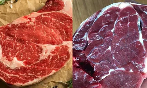 Mẹo phân biệt thịt bò với thịt lợn, thịt trâu giả bò
