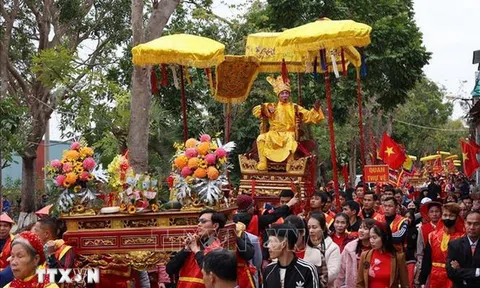 Nét đẹp văn hóa Lễ hội đền Sái tại Hà Nội dịp đầu Xuân